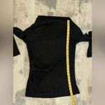 Women’s Black ‘Skinny Girl Jeans’ Top Size M Photo 5