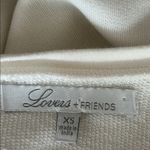 Lovers + Friends  Baroque Embroidered White Pullover Top Size XS Photo 7