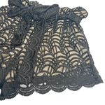 Stone Cold Fox  Grady Bloomer Black & Tan Lace High Waist Size 2 Small/Medium‎ Photo 4