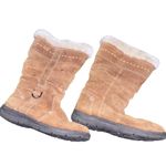 White Mountain  Womens Trader  Brown Suede Pull On Mid Calf Snow Boots Size 9M Photo 3