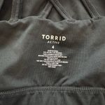 Torrid  Active Black Floral Low-Impact Wireless Strappy Sports Bra Size‎ 4X Photo 7