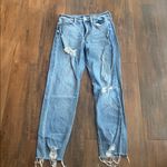 Aeropostale  Women's Straight mom  Leg Jeans - Medium Blue Photo 3
