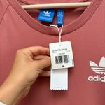 Adidas  Rose Pink Athletic Midi Dress Three Stripes M Photo 8