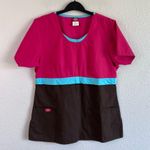 Dickies  Medical Women’s Colorblock Short Sleeve Scrub Top Photo 0