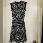 Rebecca Taylor  Revolve Leopard Stretch Knit black white Sweater Dress size XS Photo 8