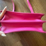 Badgley Mischka  snakeprint pink button closure crossbody bags Photo 3