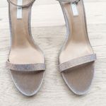 Steve Madden  Sandal Womens 9.5 Tecy Velvet Rhinestone Heeled Glam Event Wedding‎ Photo 4