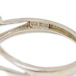 Kay Jewelers Women’s 10k White And Yellow Gold Three Heart Diamond Ring  Photo 3