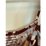 Free Assembly puff sleeve midi floral dress size large Brown Photo 6