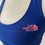 The North Face  sport bra size small. Color blue. Photo 1