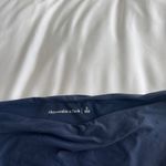 Abercrombie & Fitch  Blue Long Sleeve Ruched Bodysuit Women’s Size S Photo 2