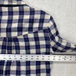 Holding Horses Anthropologie Shirt Womens 0 Snap Front Plaid Textured Design Photo 6