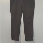 Old Navy  Pixie Chino Pants Gray Cotton Twill Women’s 10 Photo 2