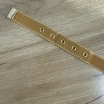Ann Taylor 90s Vintage  Gold‎ Mesh Adjustable Belt Size L Large 39” NWT Photo 4