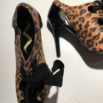 Nina Leopard Tie up Heels Photo 4