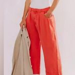 Free People  Sweet Talk Chino Pant . NWT. Red mango Photo 3