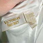Victoria's Secret Vintage Victoria’s Secret Gold Label Ivory Satin Lace Long Nightgown Size Large Photo 8