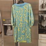 Lilly Pulitzer 💕💕 Alice Dress ~ Lurex Shine Lush Green Wild Orchid Print 10 Photo 4