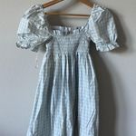 Abercrombie & Fitch green checkered dress Photo 0