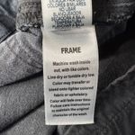 frame denim FRAME SZ 29 Le Crop Mini Boot Jeans Stretch Mid-Rise Carter Blue Wash Zip-Fly Photo 11