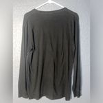 Eighty Eight  Long Sleeve shirt printed rose size medium lack unisex m trendy Photo 5