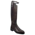Gucci  Victoria Equestrian Leather Tall Riding Boots Dark Brown Size 37 Photo 5