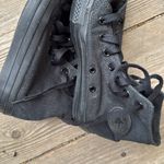 Black womens size 8 or Men’s size 4 converse basketball shoes Photo 3