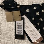 Vix Paula Hermanny Vix Sally Black and White Floral Bikini, Large NWT Photo 7