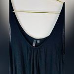 Black Flowy Tank Dress Photo 3