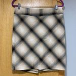 The Limited  Beige Gray Plaid Pattern Pencil Skirt - Size 10 Photo 0