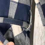 ANGL ANGEL Plaid Midi Dress Shirtwaist 3/4 Sleeve Belted‎ Small Photo 6