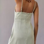 Urban Outfitters Mallory Cowl Neck Slip Dress Green Photo 2