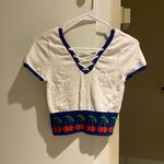 Urban Outfitters  v neck crop top  Photo 1