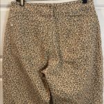 Pilcro The Wanderer Mid-Rise Relaxed-Leg Jeans by  in cheetah print  28 Photo 8