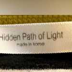 Hidden Path of Light Striped Trendy Mini Dress Long Sleeves/Made in Korea Black Photo 5