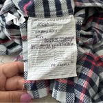 American Eagle Oversized Fit Plaid Shacket NWOT size Medium Cotton Flannel Shirt Photo 3