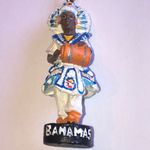 Colorful Bahamas Keychain Blue Photo 2