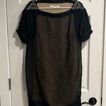 3.1 Phillip Lim  Sheer Overlay Mini Jeweled Shoulder Dress with Pockets Size 4 Photo 0