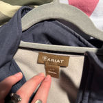 Ariat  Logo Softshell Blue Jacket  Photo 4
