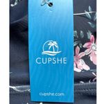 Cupshe  Floral Print Tie Front Swimsuit Two Piece Bathing Suit‎ Medium Photo 1