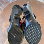 Free People Aerology Y2K black sandal heels sz 7.5 Photo 3