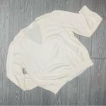 Vintage vivanti white and gold beaded 40s Style Gold Bow Sweater shirt medium Photo 2