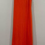 Reformation  Mackenzie Orange Sleeveless Knit Dress Medium M Photo 1