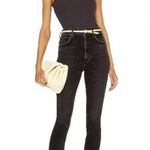 AGOLDE  Pinch Waist Skinny Jeans Washed Black Denim High Rise Ankle Size 26 Photo 12