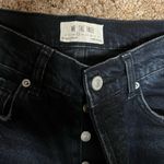 Free People  Stella Button Fly Skinny Jeans - 27 Photo 4