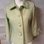 Jessica Howard  Green Blazer with Bow Cuffs Photo 0