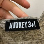 Audrey 3+1 Gold Metallic V Neck Spaghetti Strap Top Photo 3