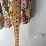 Maurice's Y2k Size Large Sunflower Floral Flutter Sleeves Babydoll Top Photo 7