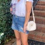 Universal Threads NWT Universal Thread Women's Flutter Short Sleeve Blouse - White - S Photo 3