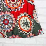 Womens Floral Print Dress 3/4 Sleeve Casual A Photo 3